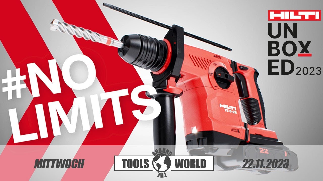 HILTI UNBOXED 2023 - NURON Neuheiten und massig Leistung ,Sicherheit & Service | TATW 22.11.2023