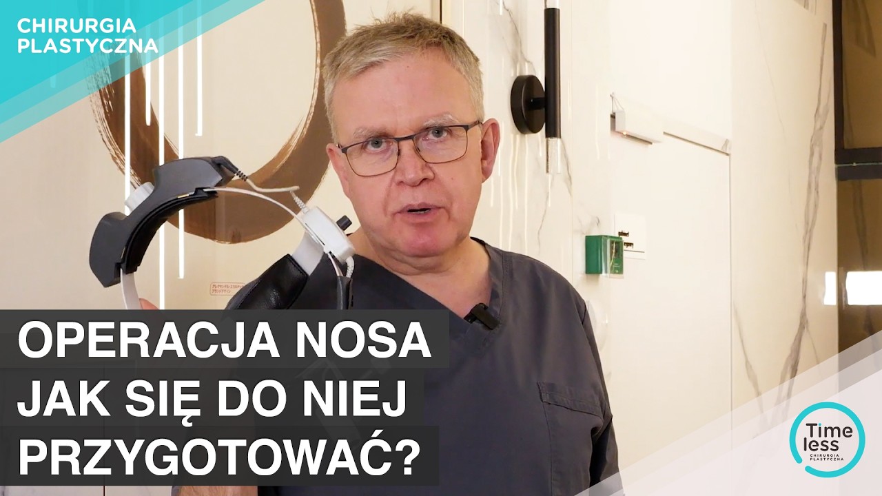 Operacja nosa - jak się przygotować? Dr Jaworowski wyjaśnia proces krok po kroku