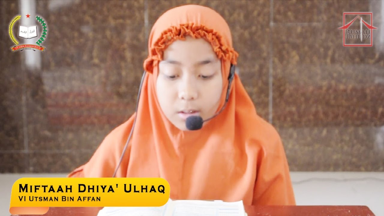 Miftaah Dhiyah 'Ulhaq - Tilawah Quran Surah Ali 'Imran ayat 92-96