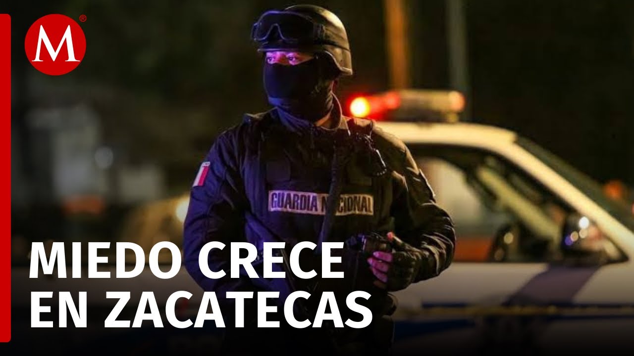 Zacatecas, el estado con peor percepción de seguridad: Inegi