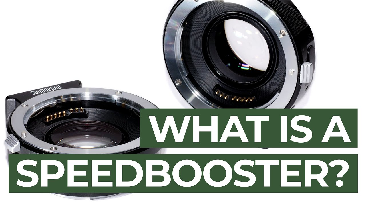 What Is A Speedbooster? | Filmmaking Basics 🎬 | 100 SEC TUTORIAL