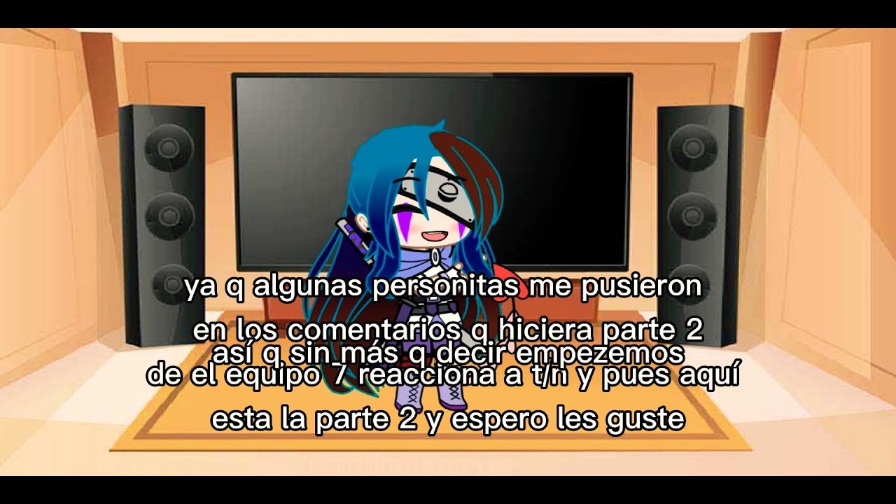 El equipo 7 reacciona a t/n versión mujer (parte 2)✨
