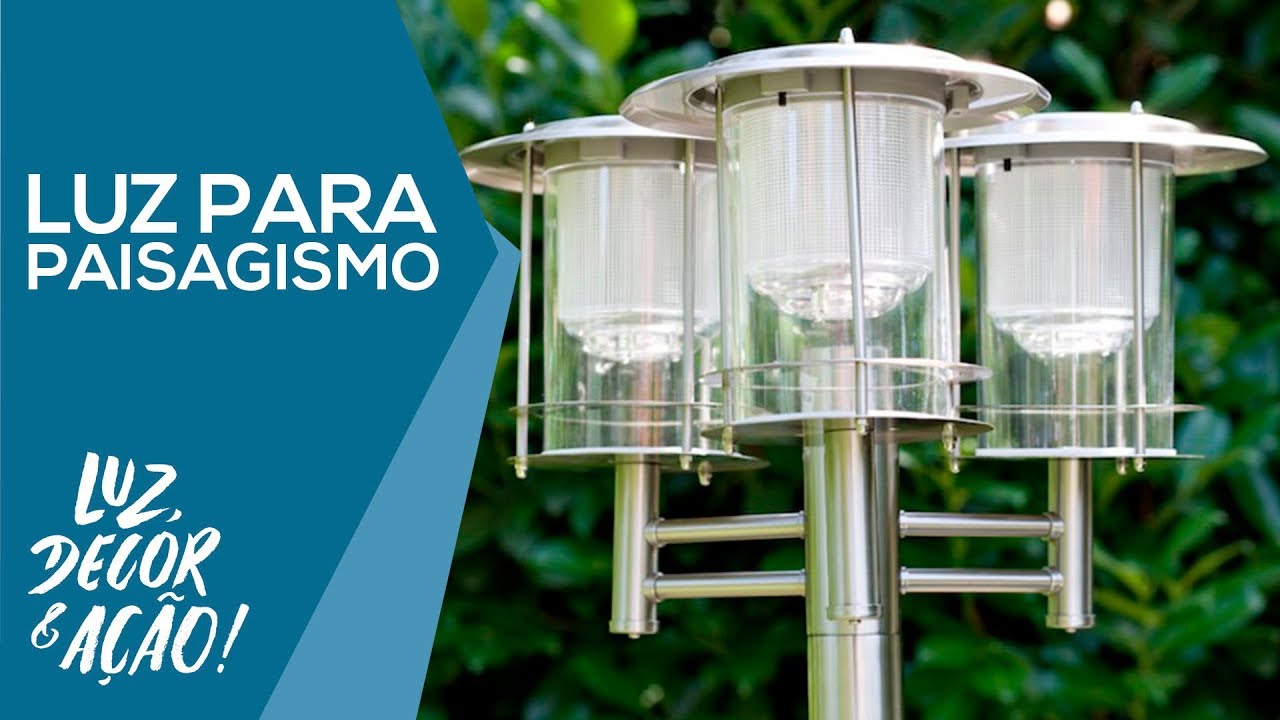 Iluminação em Paisagismo - Luz para as Plantas - Luz, Decor & Ação!
