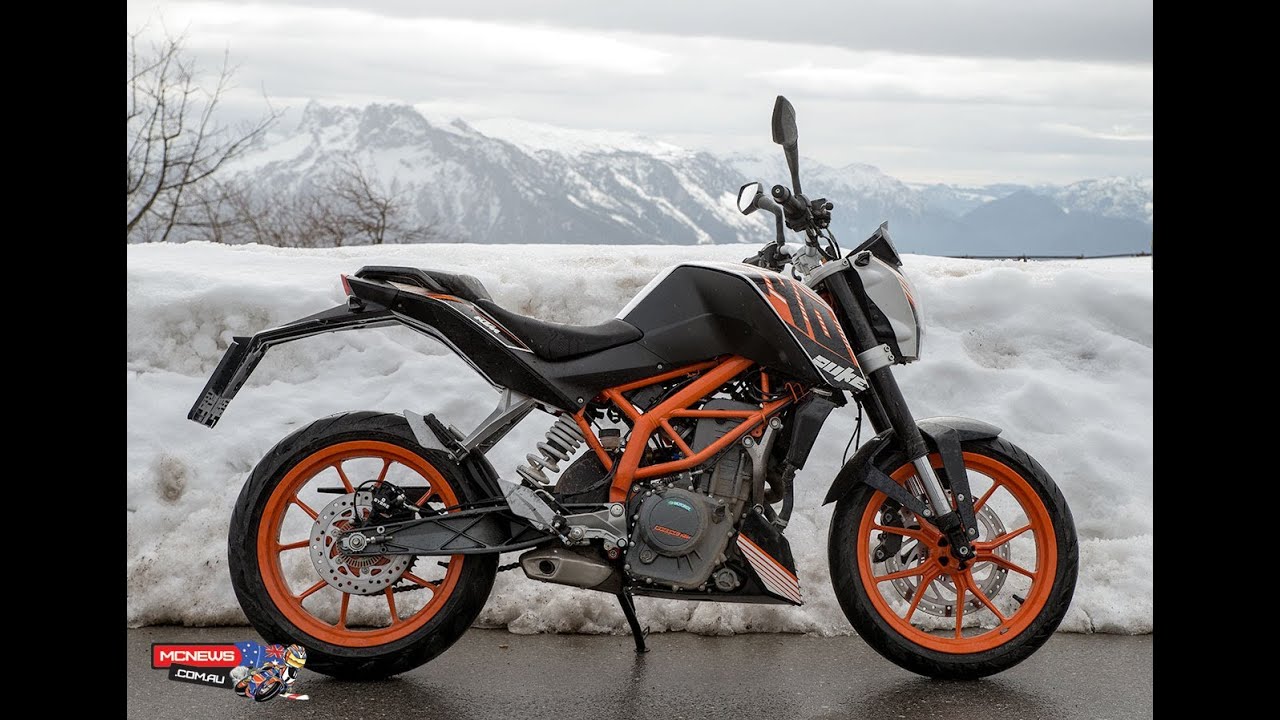 KTM Duke 390 World Launch Ride Video - Salzburg, Austria