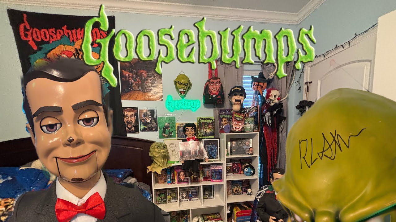 GOOSEBUMPS COLLECTION VIDEO! (Thousand dollar Slappy, R.L Stine&rsquo;s signature, and more!)