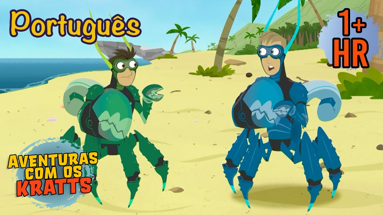 El intercambio de caparazones del cangrejo | Aventuras com os Kratts | Scholastic Kids em português