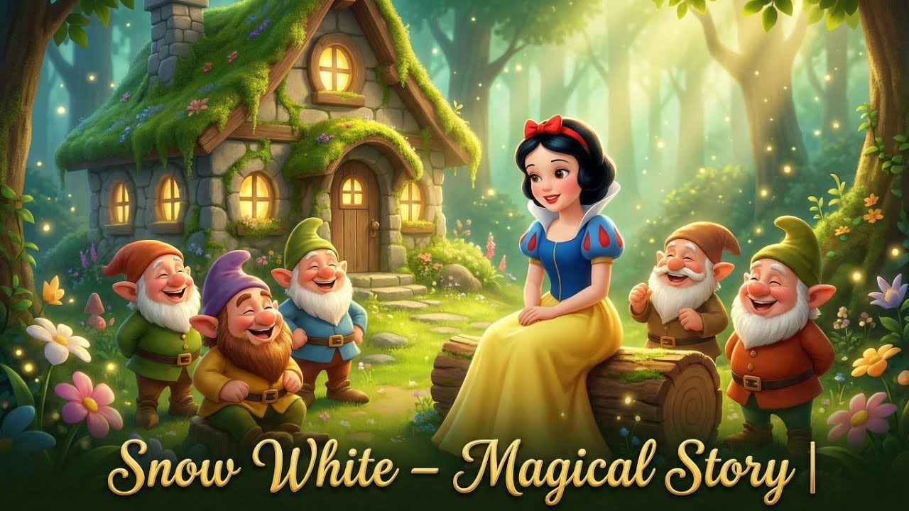 Snow White Story for Kids | Fairy Tale Magic ✨
