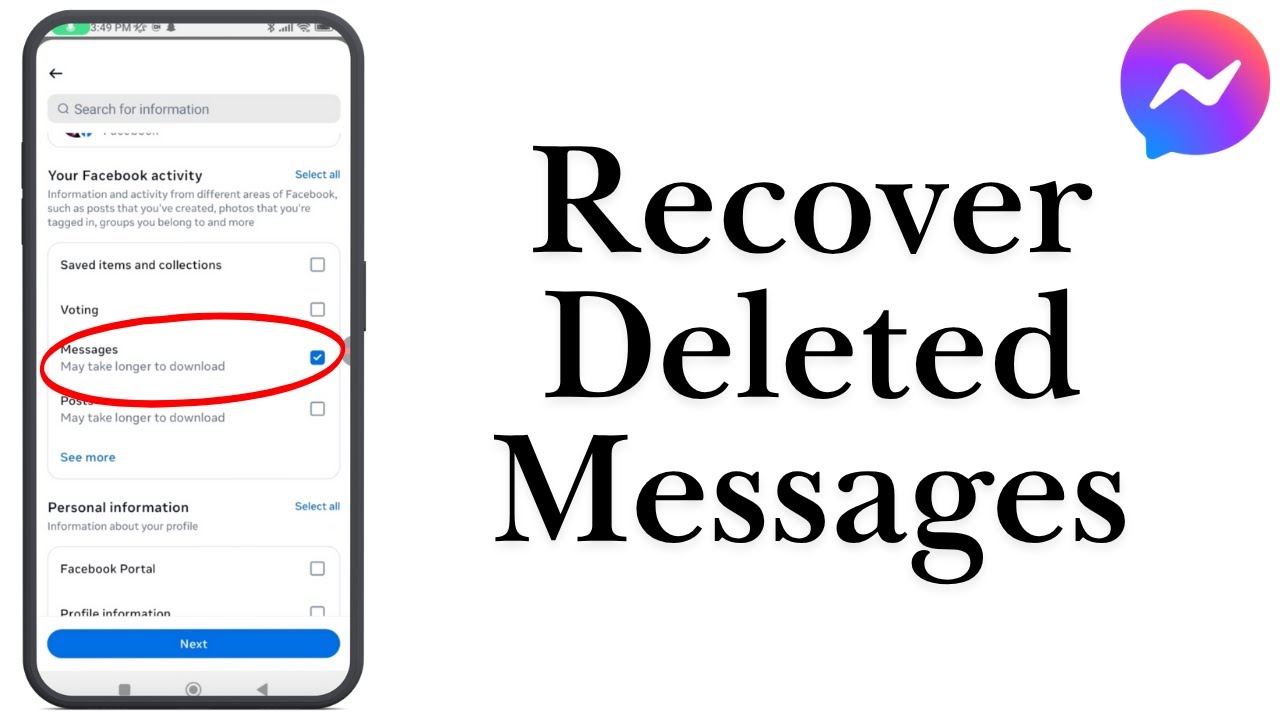 How To Recover Deleted Messages On Messenger 2025 Easy Fix!