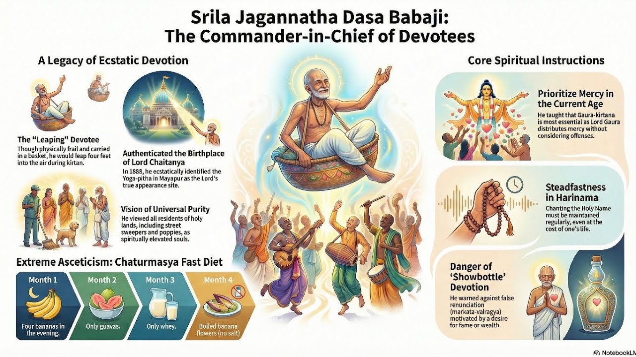 Srila Jagannatha Dasa Babaji Disappearance Day | Exalted Gaudiya Vaishnava Saint