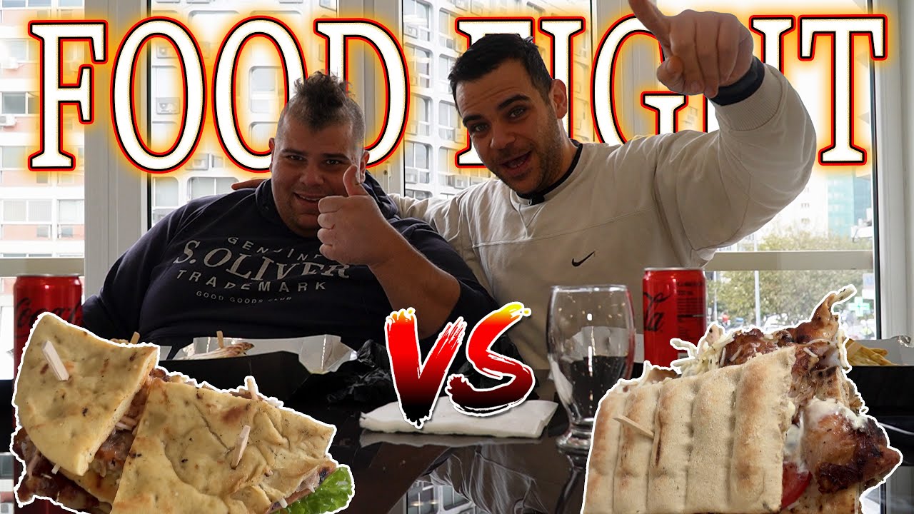 Food Fight με @Chrisprovi Club Γύρος και γλώσσα 40 εκατοστών ! | @Teostyyy