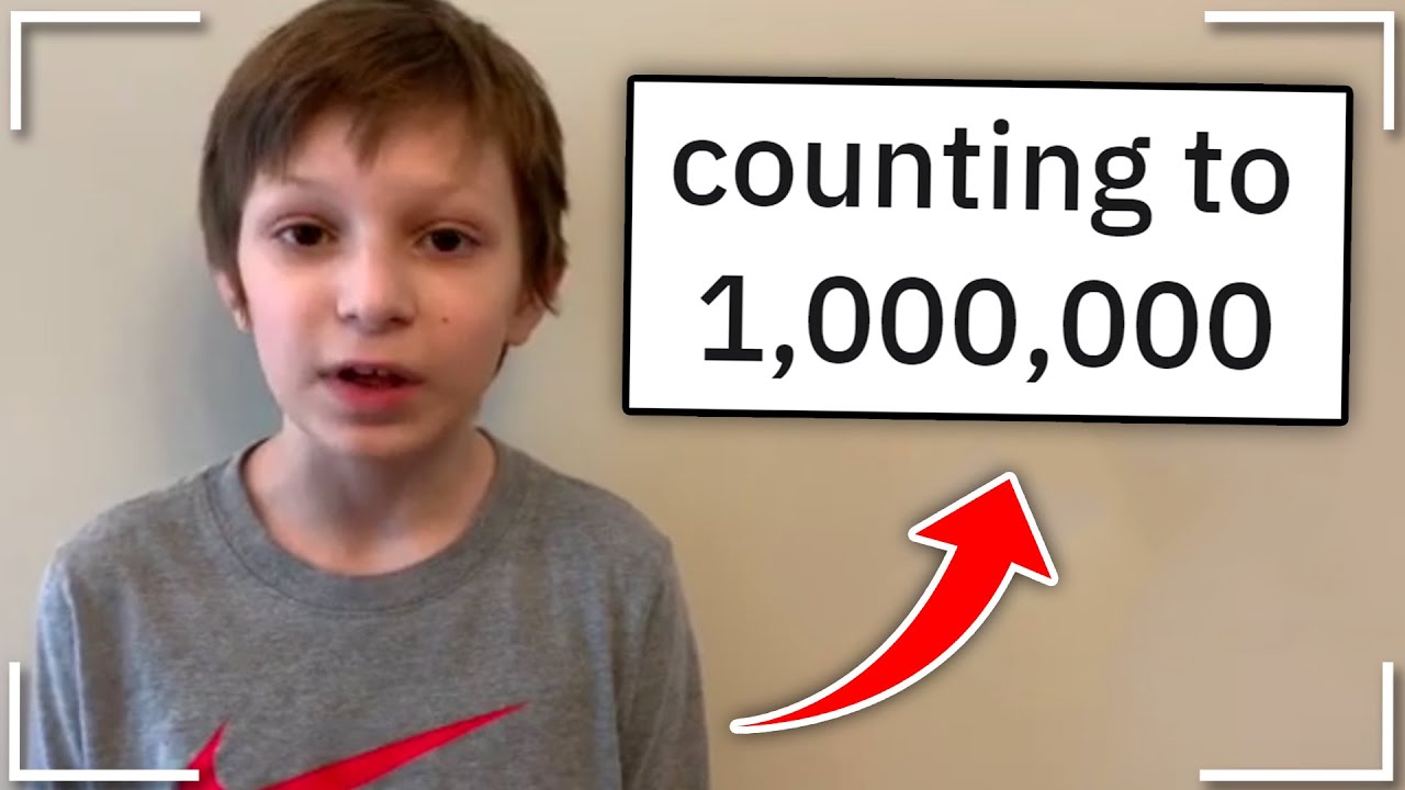 Spending 11.5 Days counting to 1 Million... | r/kidsarestupid