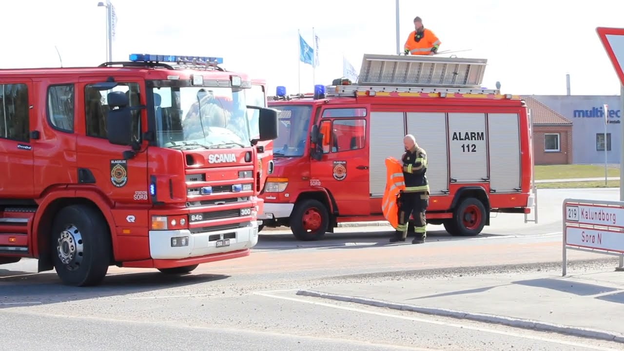 26/3-22 Mindre forurening i rundkørsel ved Sorø