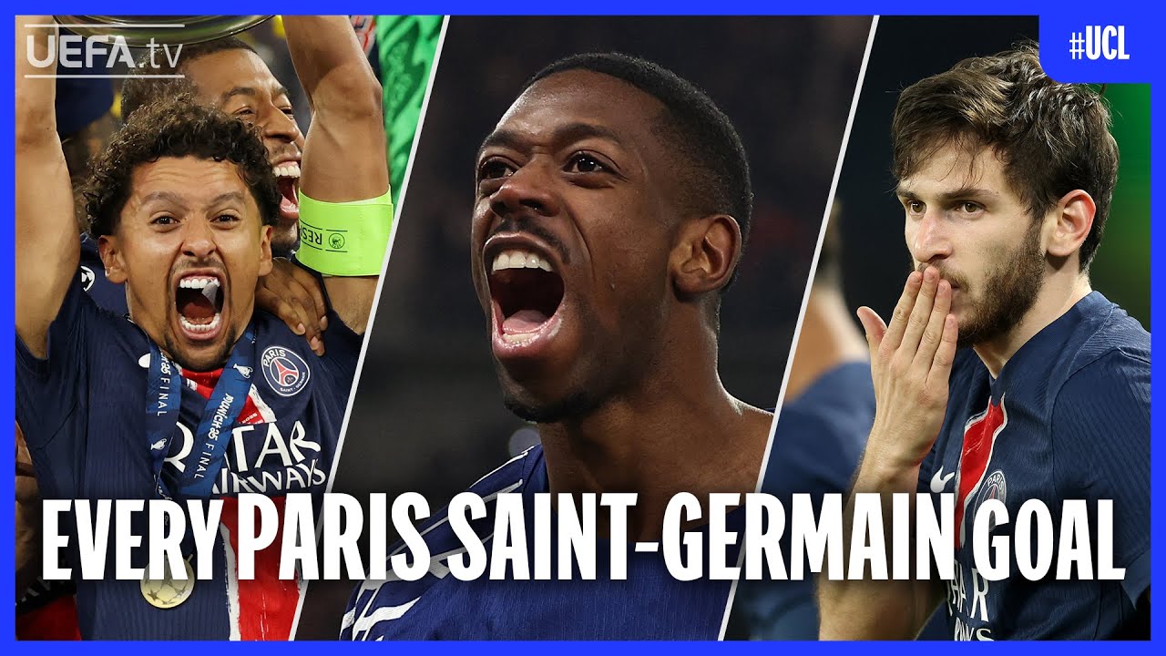 EVERY Paris Saint-Germain Goal To Win The Champions League! 😱