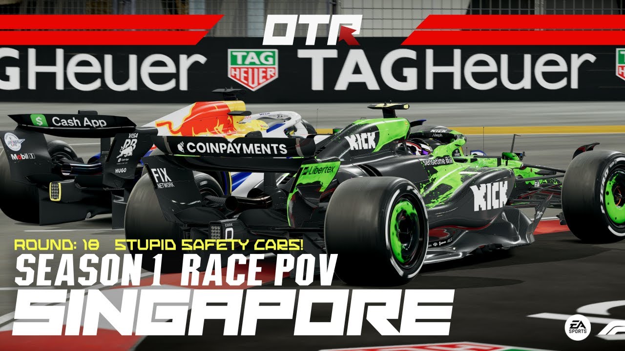 STUPID SAFETY CARS!! (OTR Round 18: Singapore)