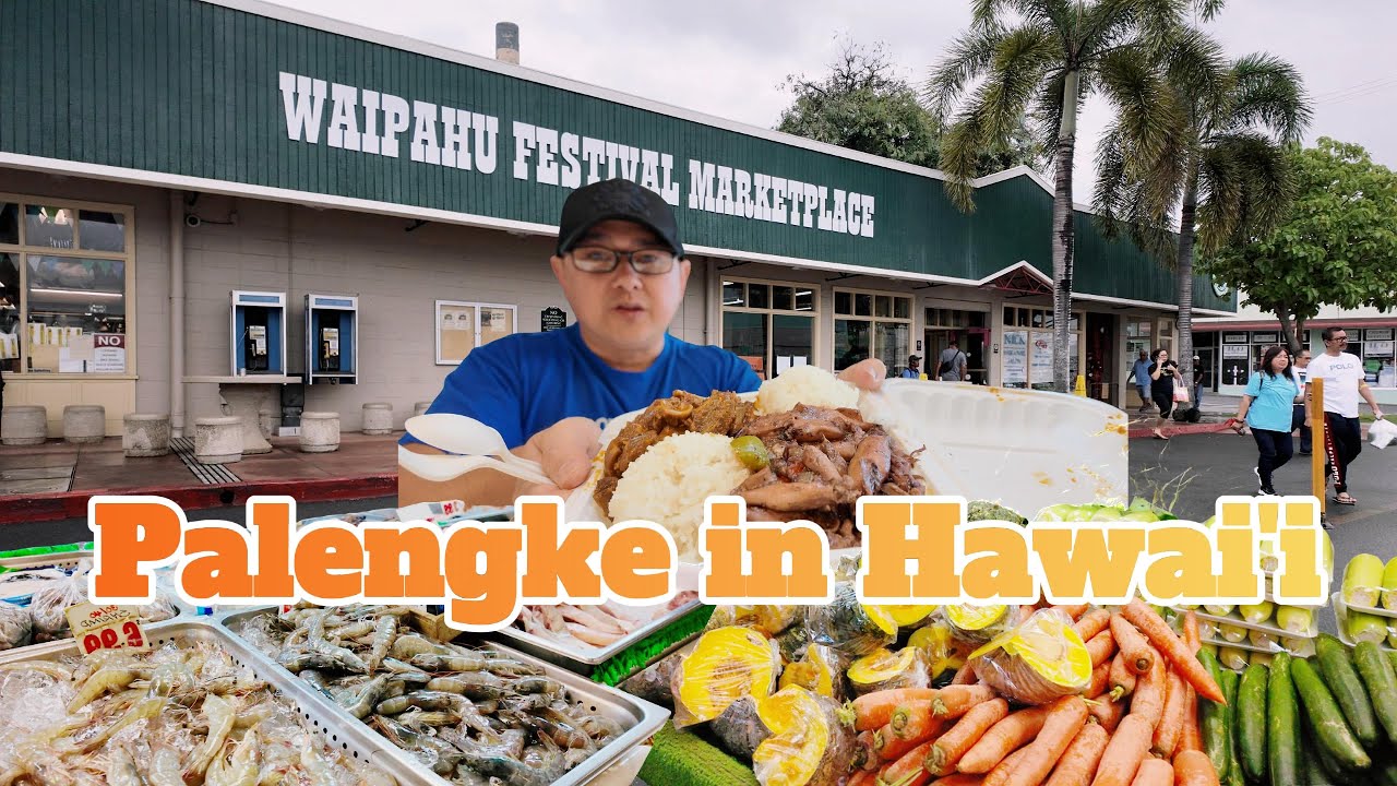 PALENGKE in Hawai'i?! | Waipahu Festival Marketplace in Oahu, HI! #filipino #foodie #pinoy #viral
