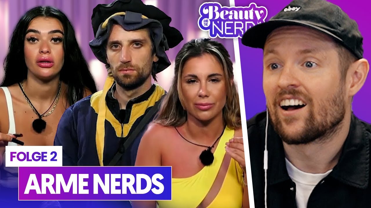 🤪😵 Wo sind die NERDS hier gelandet? | Phil & C-Bas reagieren auf BEAUTY & THE NERD (Folge 2)