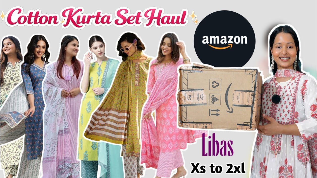 *HUGE AFFORDABLE COTTON KURTA SET HAUL* latest summer cotton kurta sets😍 full sleeve kurta sets