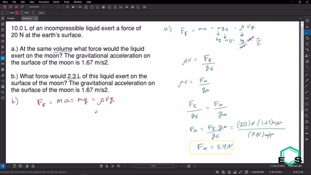 Earth vs Moon: How Much Force Would This Liquid Exert? 🌍🌙