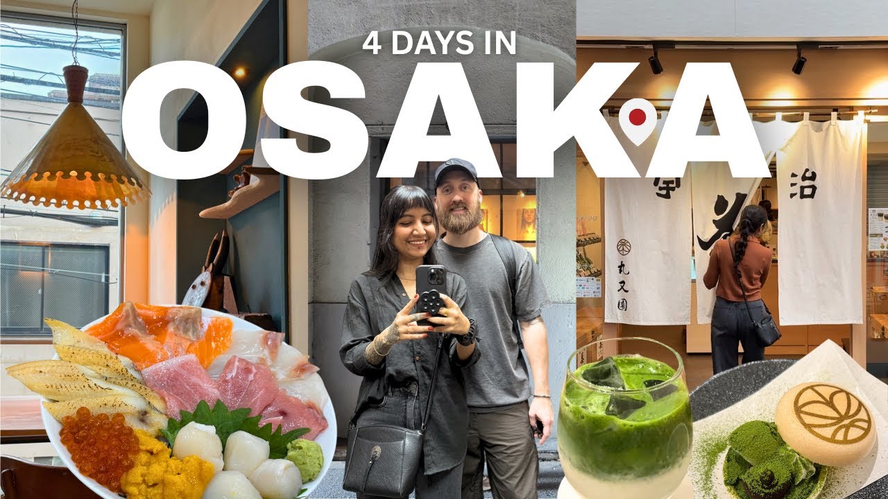 4 days in Osaka, Japan! 🇯🇵 Osaka's best shopping, cafes, and food spots (Japan travel vlog)