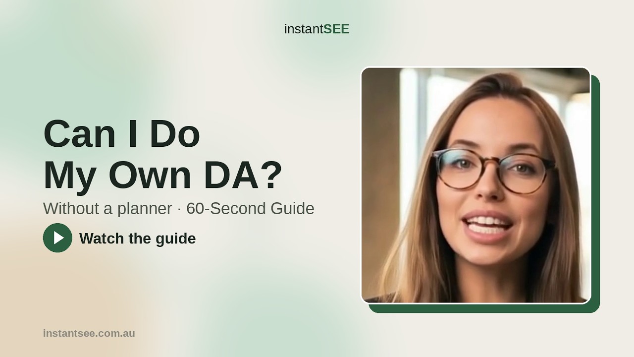 Can I Do My Own DA? | NSW Planning (60-Second Guide)