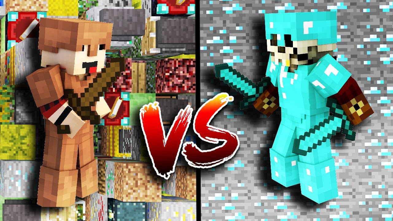 PRO VS NOOB - DIAMENTOWA WOJNA