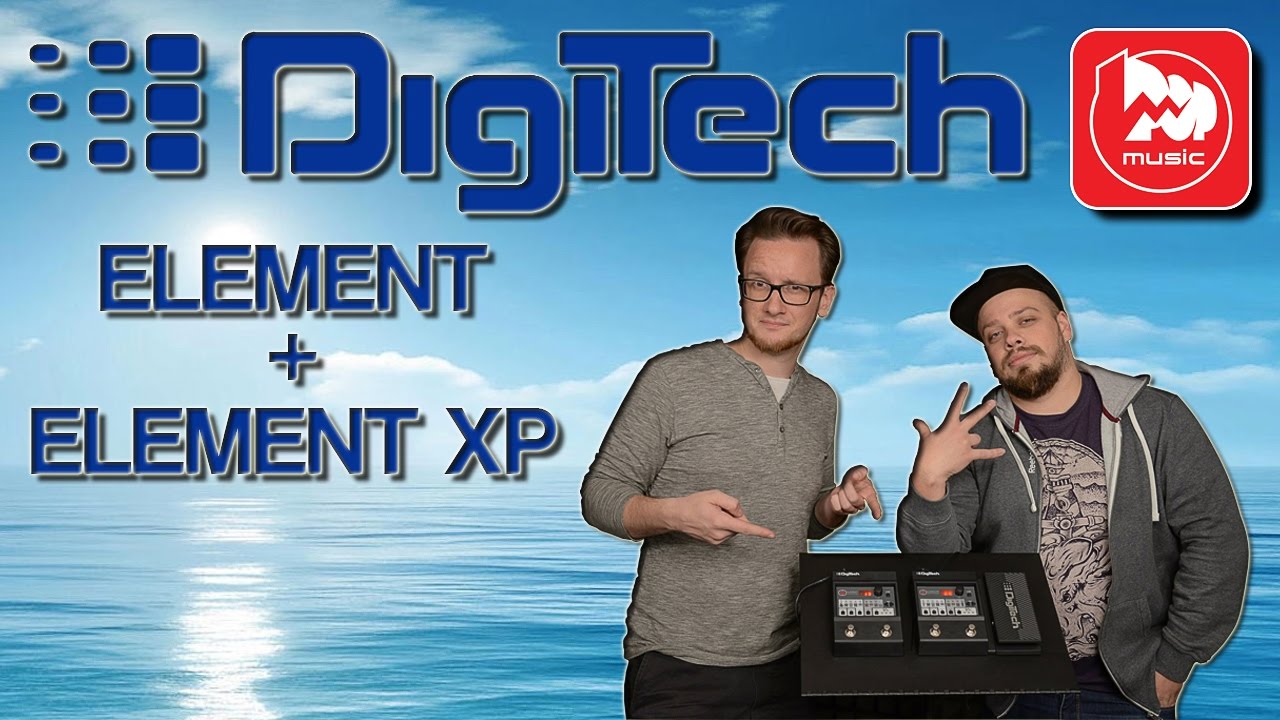 Гитарные процессоры DIGITECH ELEMENT+ELEMENT XP (Гитарный видеоблог)
