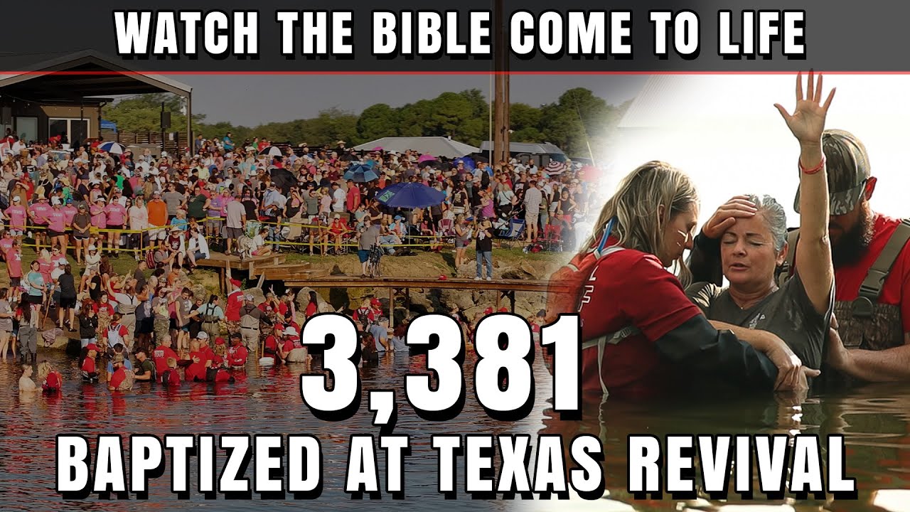 3,381 Baptized at Texas Revival | Watch the Bible Come to Life