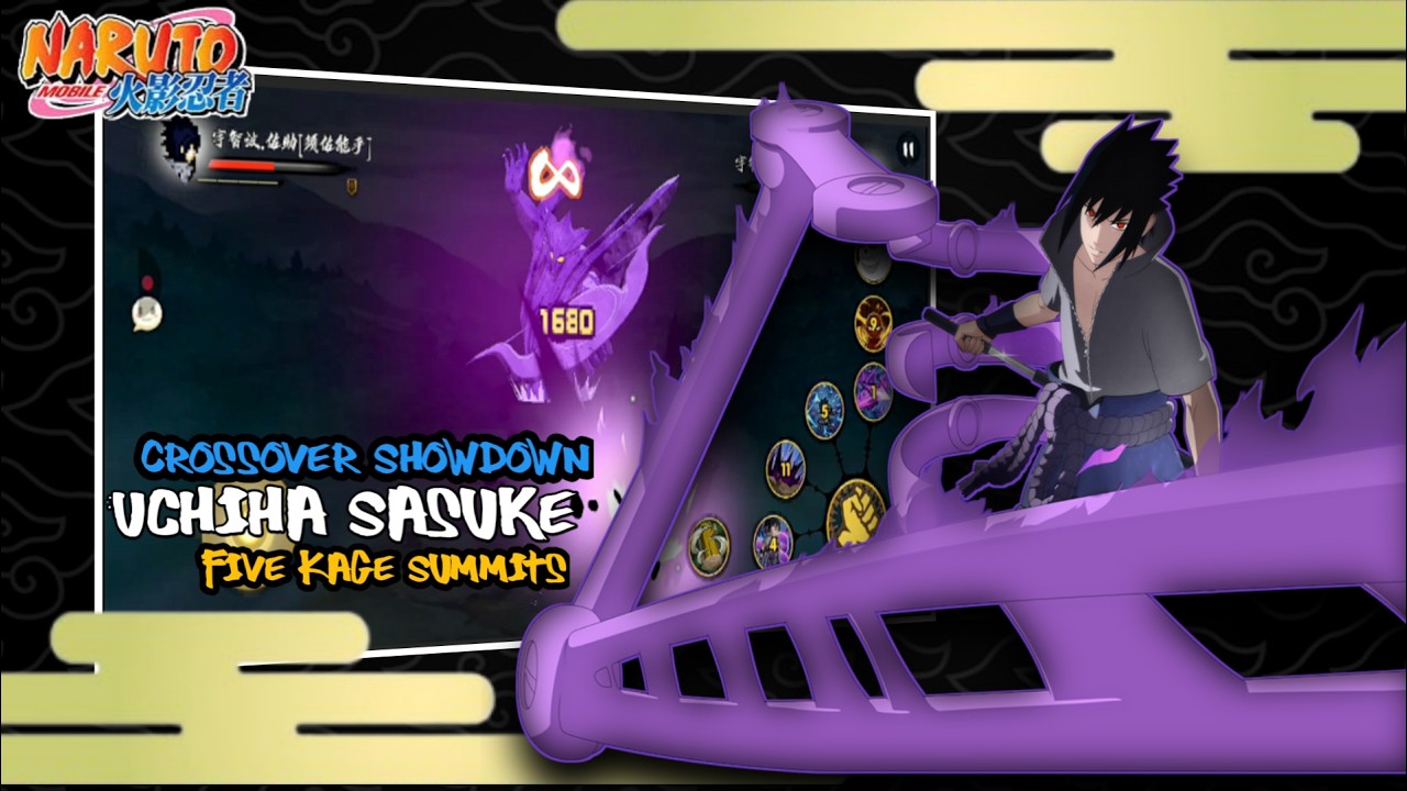 NEW UPDATE‼️BNO-Crossover Showdown : Uchiha Sasuke Five Kage Summits Releases
