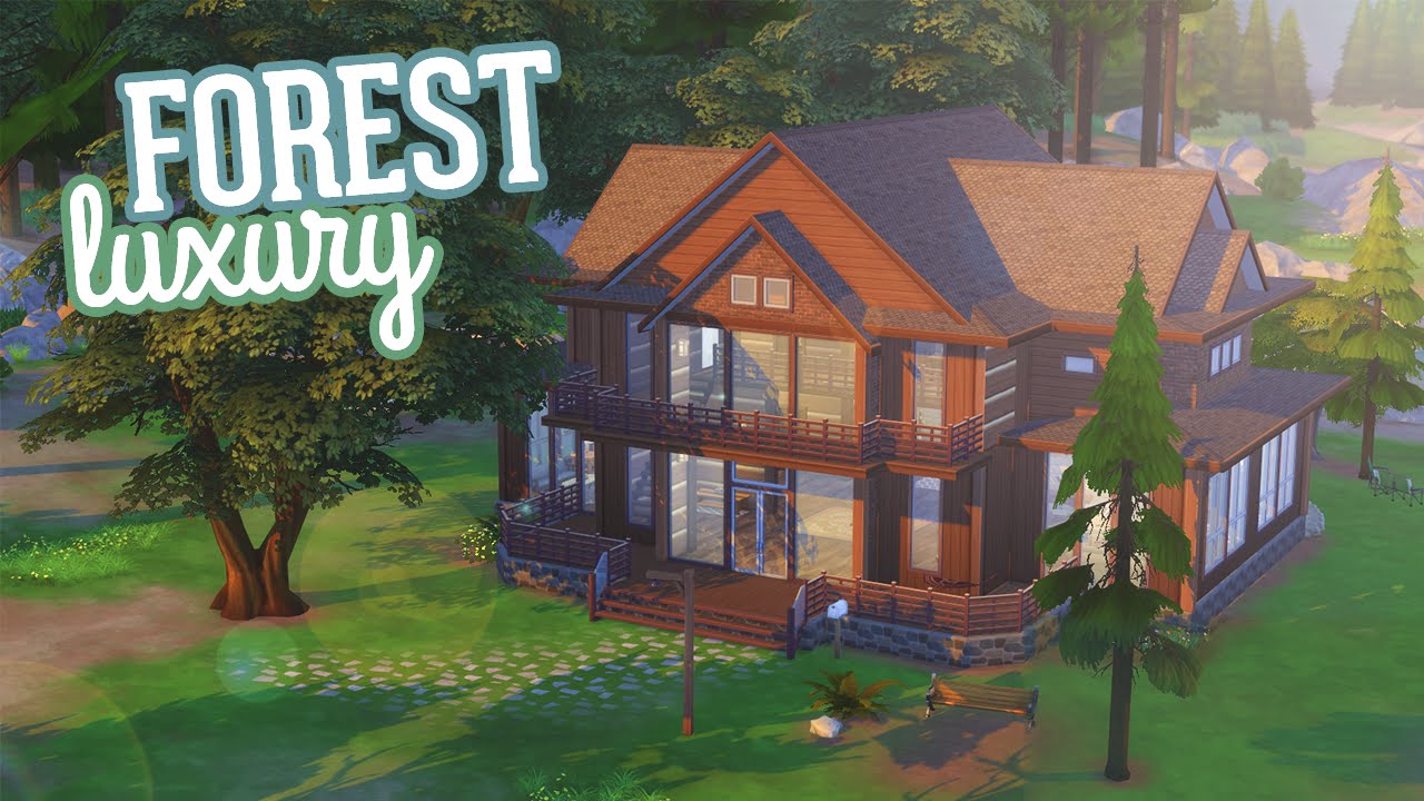 The Sims 4: Speed Build | Forest Luxury