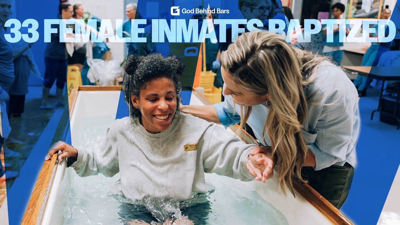 33 FEMALE INMATES BAPTIZED!!!
