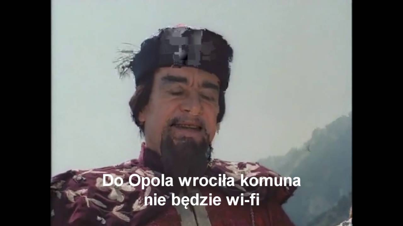 Doktor Pai Chi Wo śpiewa o akcesji i Opolu