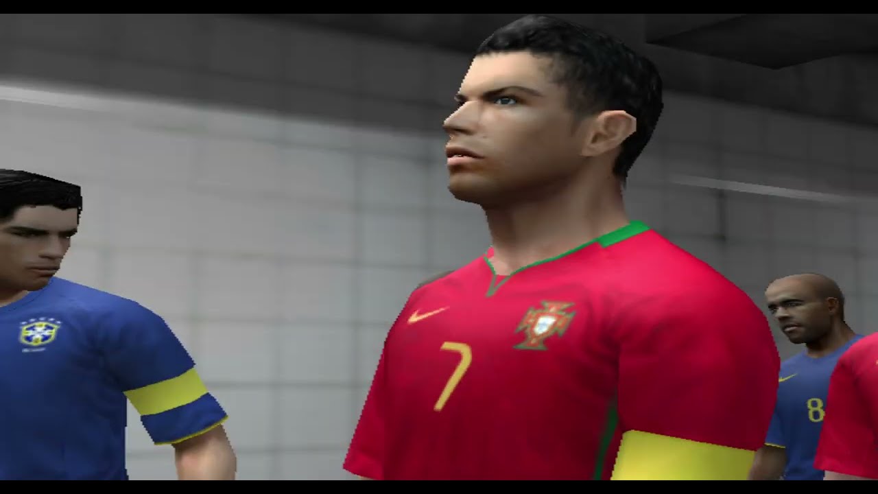 PES 2010 PS2 - LEGENDARY NATIONAL TEAMS FACE-OFF - Portugal's Best XI vs. Brazil's Best XI