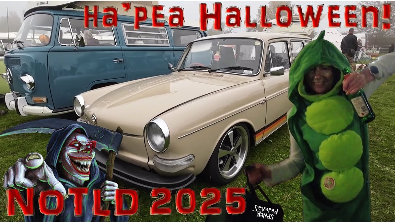 Ночь живых Dubs NOTLD 2025 - Шоу VW на тему Хэллоуина - Счастливого Хэллоуина! :)