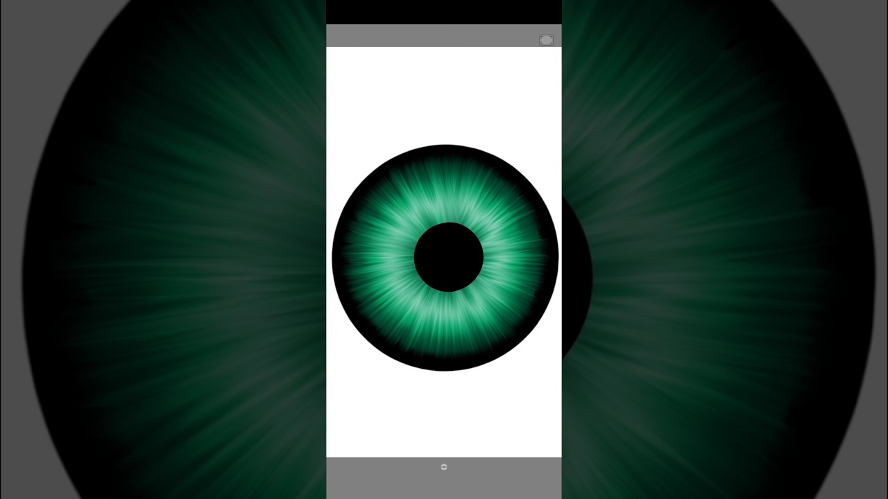 How to draw realistic eye in sketchbook app #autodesksketchbook #drawingapp #howto #eyes #iris #art