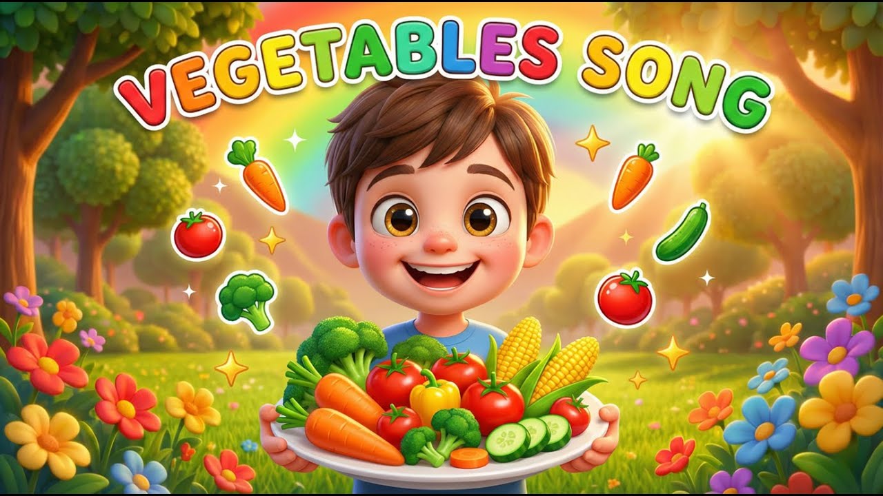 Eat Your Veggies Song 🥕 Fun Learning for Toddlers