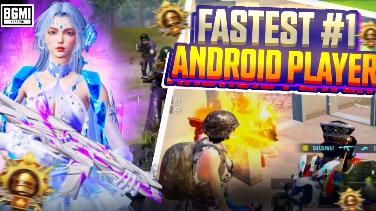#1 Android Player | Intense 1v4 BGMI 