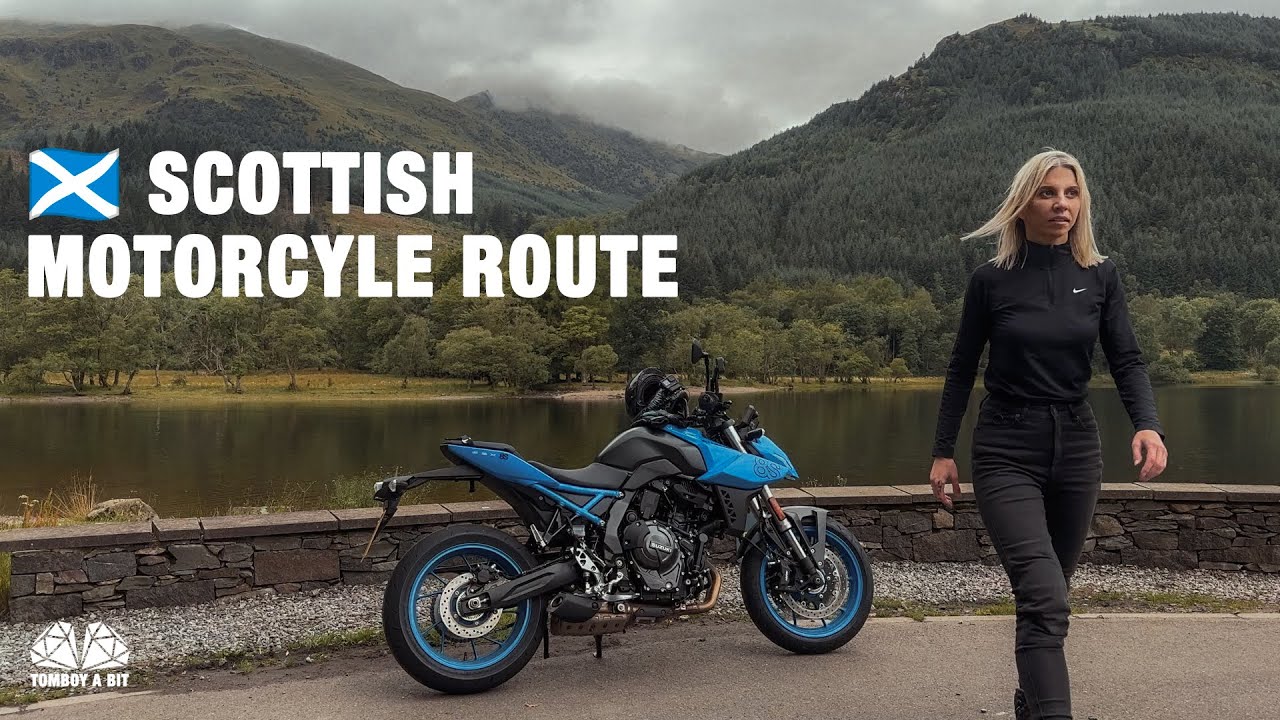 Duke's Pass - Motorcycle Route in Scotland and Camping