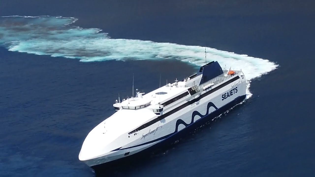 SUPERRUNNER JET2-ΤΟ ΝΕΟ ΤΑΧΥΠΛΟΟ ΤΗΣ SEAJETS ΣΤΗ ΣΙΦΝΟ-KAIPOUTHEOS.GR