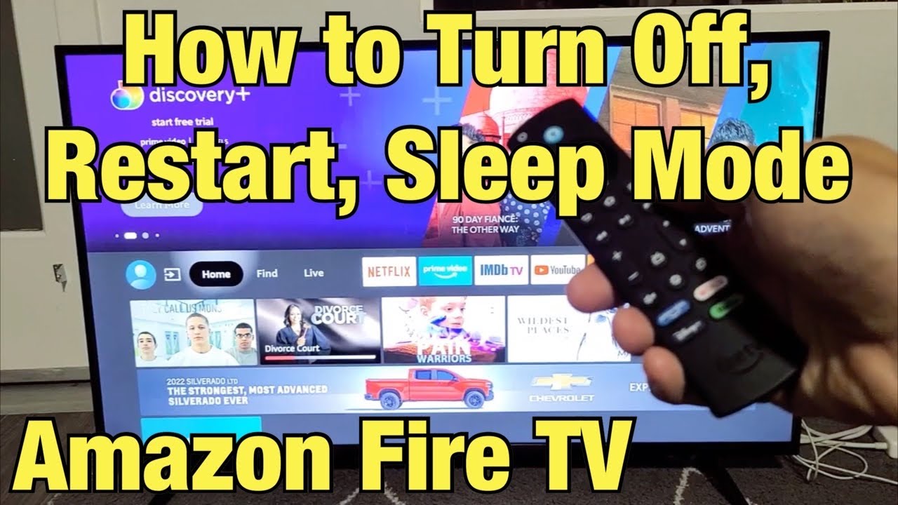 Amazon Fire TV: как выключить, перезапустить, перевести в спящий режим (несколько способов)
