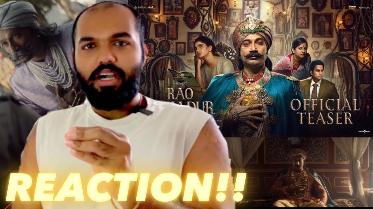 Rao Bahadur Teaser, Uniquely Interesting!( REACTION!! )