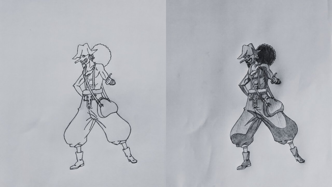 Drawing Usopp from One Piece | Step-by-Step Anime Art Tutorial (Beginner Friendly)