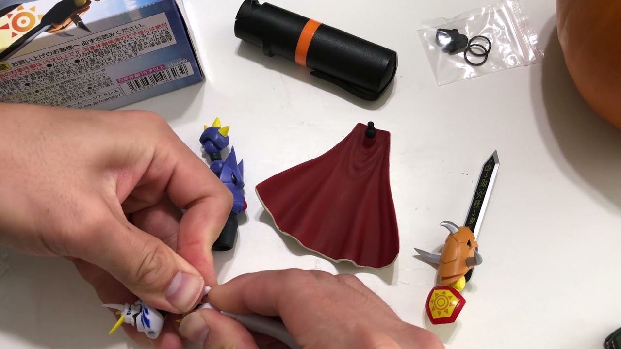 Omegamon/Omnimon SHODO Digimon 3 Bandai Figure Figurine Unboxing & Assembly デジモン デジタルモンスター