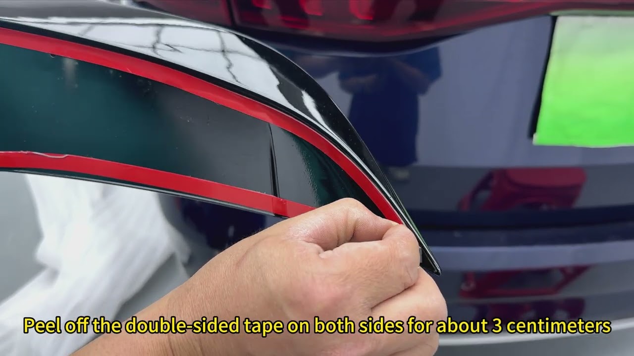 Roof Spoiler Installation For BYD M6