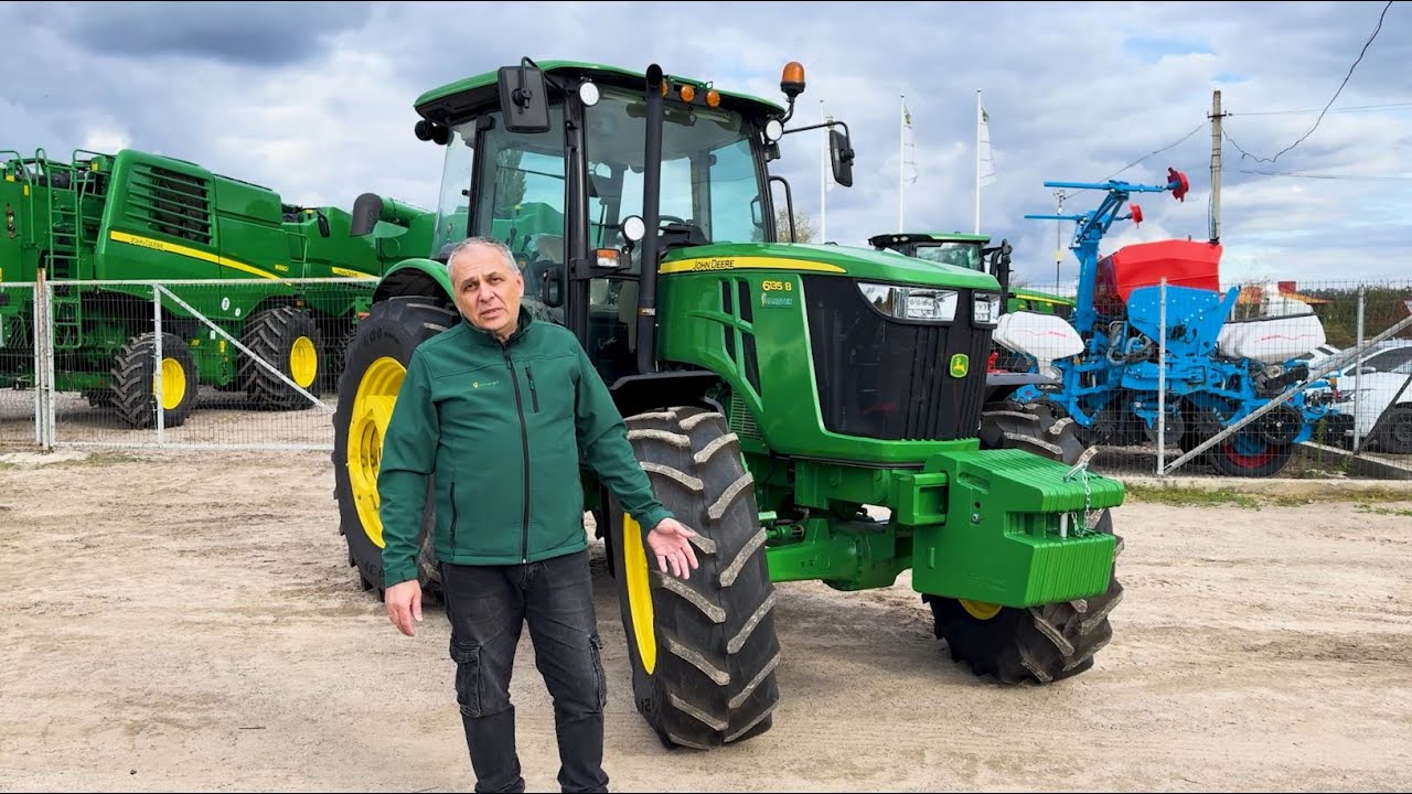 Огляд оновленого трактора John Deere 6135B | Ландтех |