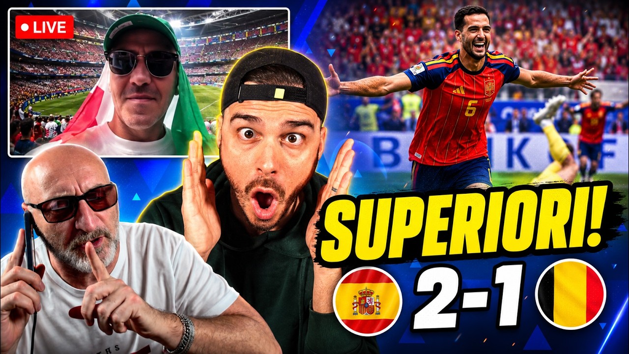SPAGNA IN SEMIFINALEEE!!! AGGIORNAMENTI DI MERCATO CON CERCHIONE! JUVENTUS BEFFATA?
