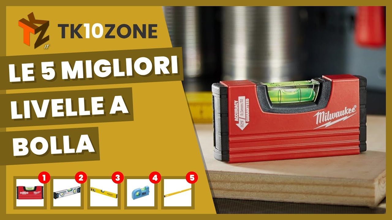 Le 5 migliori livelle a bolla