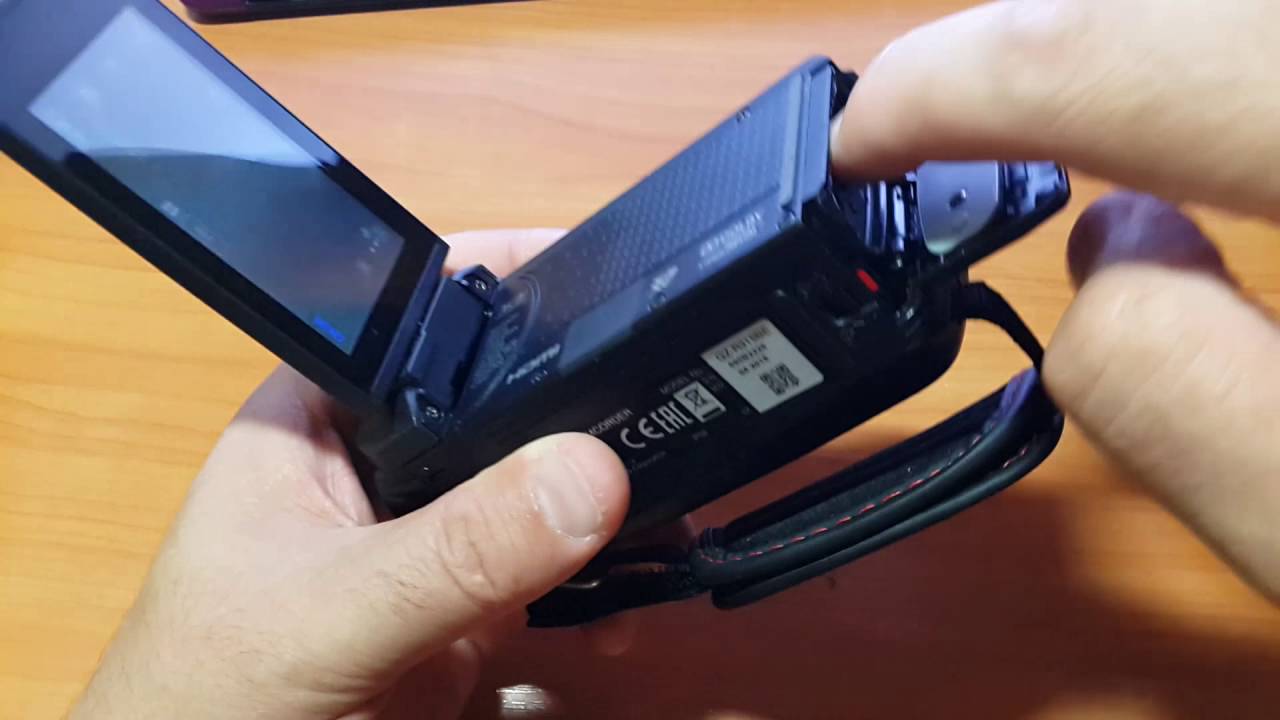 Видеокамера  JVC GZ R315 миниобзор