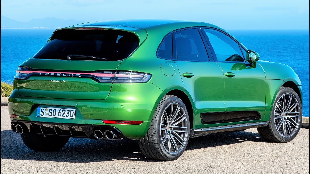 Green Porsche Macan S - The Sports Car In The Compact SUV Class