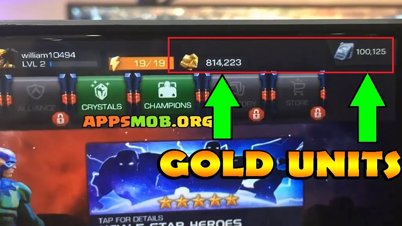 Units and Gold Unlimited - Working Contest of Champions Hack ?!