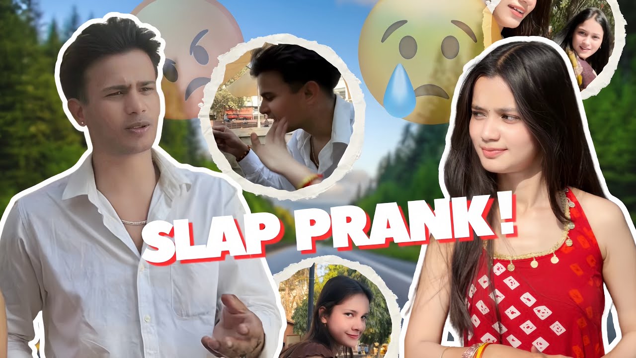 ANKUSH PR KRA SLAP PRANK 🤣💔😢 ANKUSH KO BHHOT MARA AAJ 😭🤣